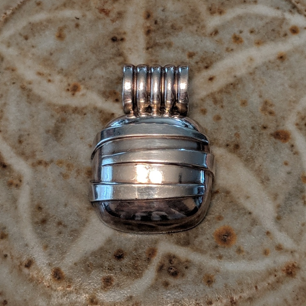 Vintage Sterling Silver Pendant